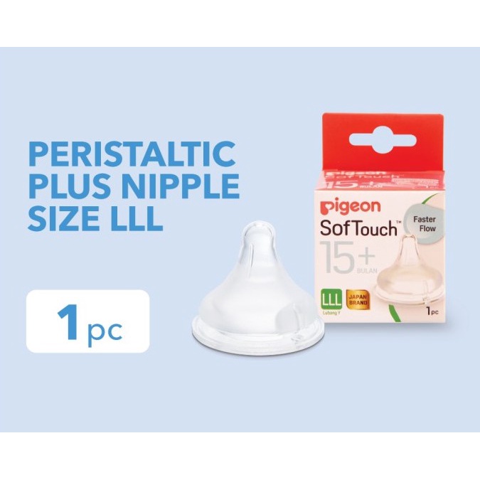 PIGEON Dot Peristaltic Plus Size LLL Isi 1 Pcs