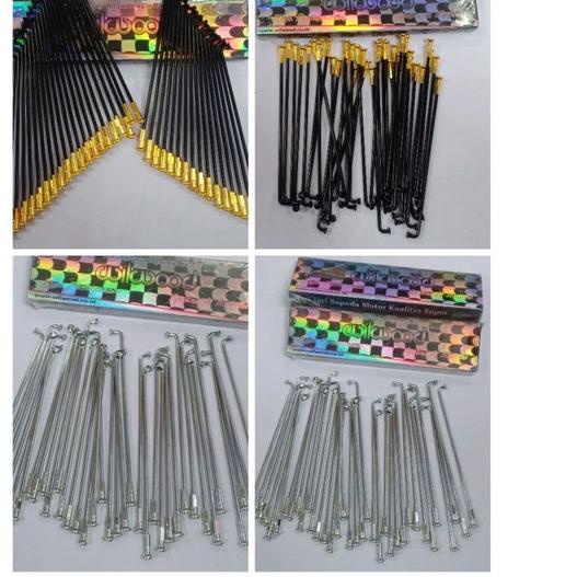 JARI JARI RUJI MOTOR CROME STANLIST DAN HITAM WILWOOD CROME/HITAM UNIVERSAL RING 14/16/17/18 RX KING