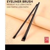 Kuas eyeliner pipih eyebrow brush kuas alis mata