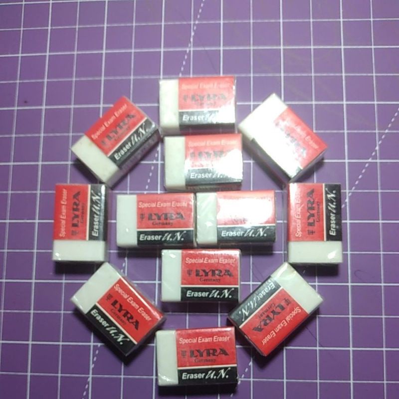 

(1pcs) ECER PENGHAPUS/STIP UJIAN 2B LYRA