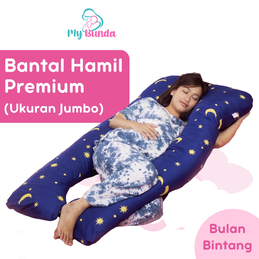 Bantal Bumil dan Menyusui untuk Kasur Ibu Hamil Jenis Bantal Hamil Jumbo Premium dengan Desain Bantal Ibu Hamil Tidur Jumbo yang Sangat Nyaman untuk Jadi Guling Ibu Hamil - Motif BB11