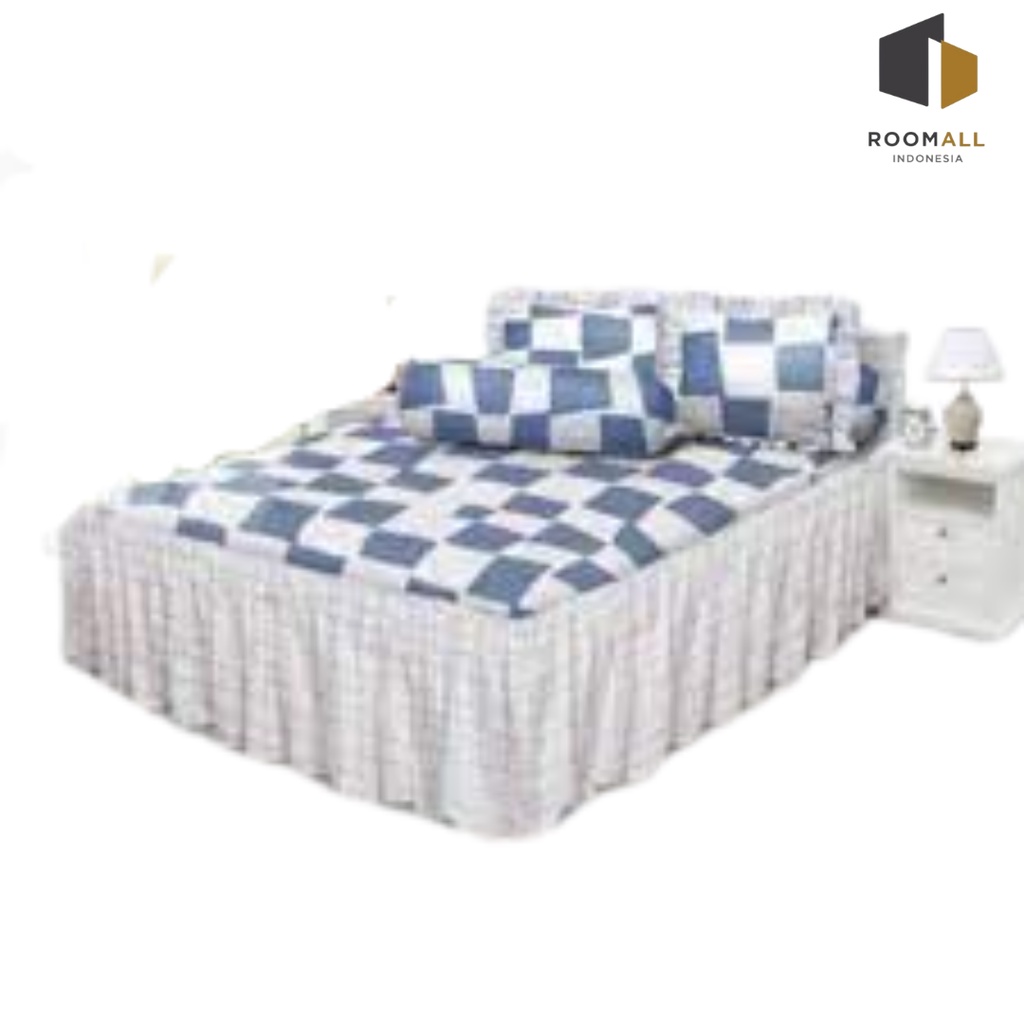 Sprei Rumbai All New My Love Nordic Ukuran 160x200 Queen & 180x200 King Tinggi 30 Sprey Minimalis Se