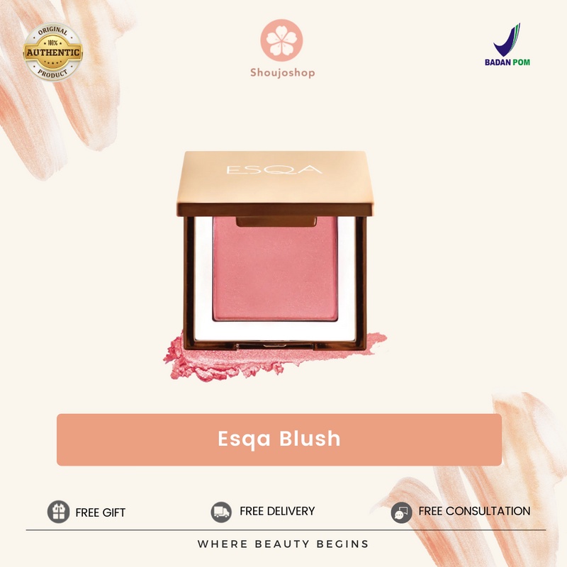 Jual Esqa Blush On Milan Vienna Florence Malibu Bali Honolulu Shopee