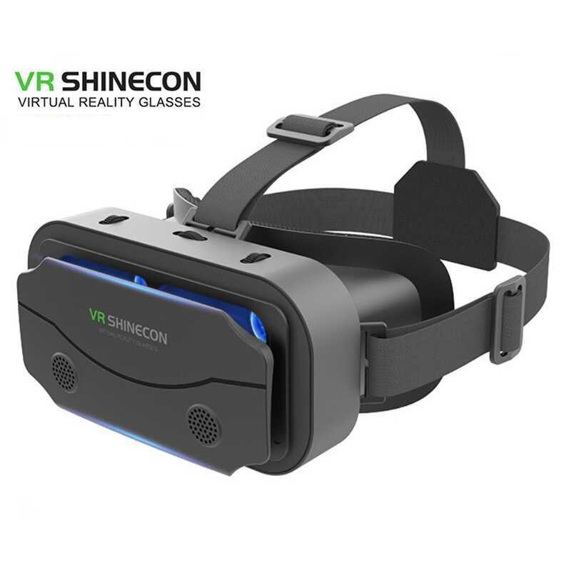 VR Box Shinecon Kacamata Virtual Reality Layar Penuh Visual For Smartphone