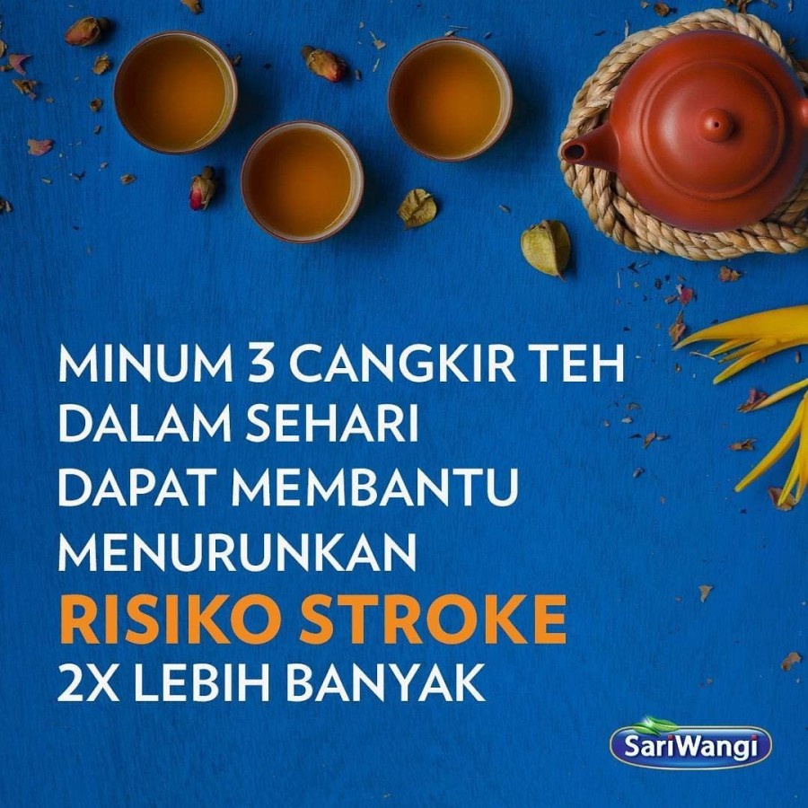 Sariwangi / Teh Hitam Tea Celup Black tea 100's / Isi 100 x 1.85 gr