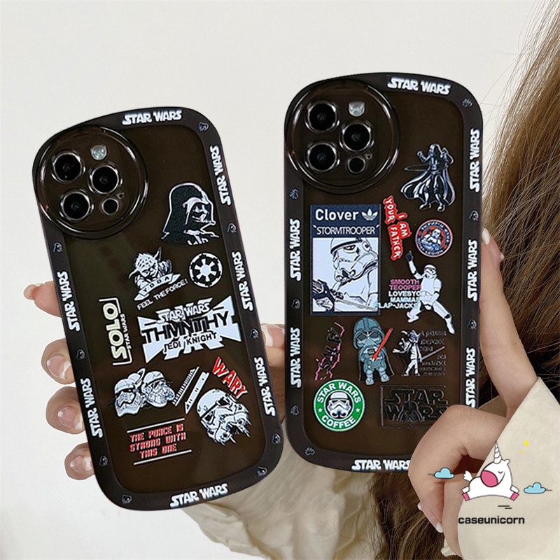 Casing Star Wars Trendy Oppo A57 2022 A17 A77s A16 A17K A5s A15 A12 A54 A7 A96 A55 A74 A3s A16K A95 A16E A31 A1K A12E A53 A33 A16s A5 A9 Reno 6z 5z 8 5 6 7 4F A76 Sarung Soft Cover A35 A36