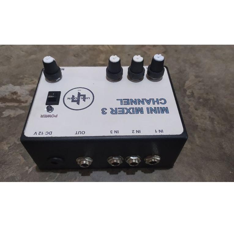 Mini Mixer Rakitan Karaoke Converter aktif SoundCard V8 BONUS Adaptor  12 V {MN.18Oc22ᴵ}