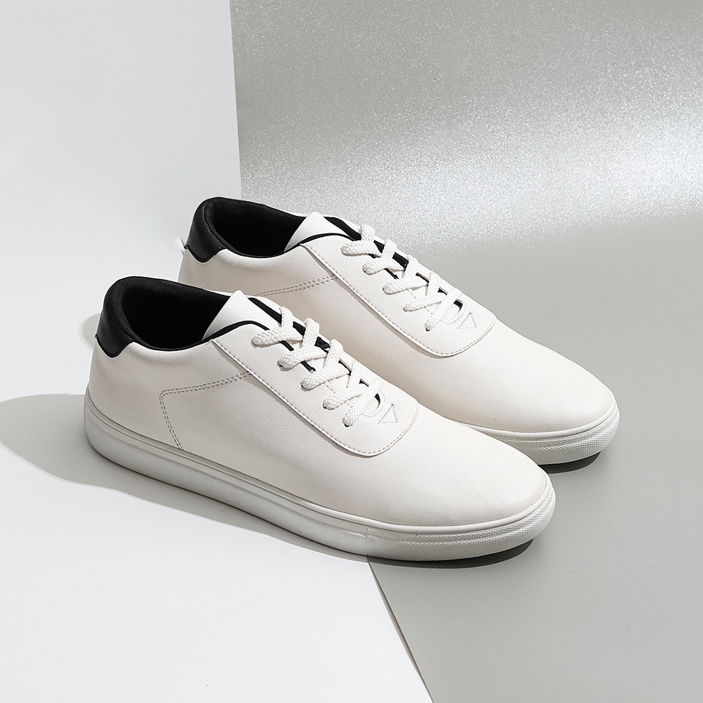 PERISIC WHITE |ManNeedMe x Lvnatica| Sepatu Sneakers Pria Casual Sepatu Kets ORIGINAL