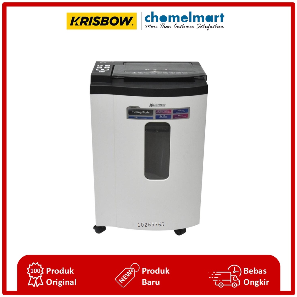 Krisbow Alat Penghancur Kertas Micro Cut S8106
