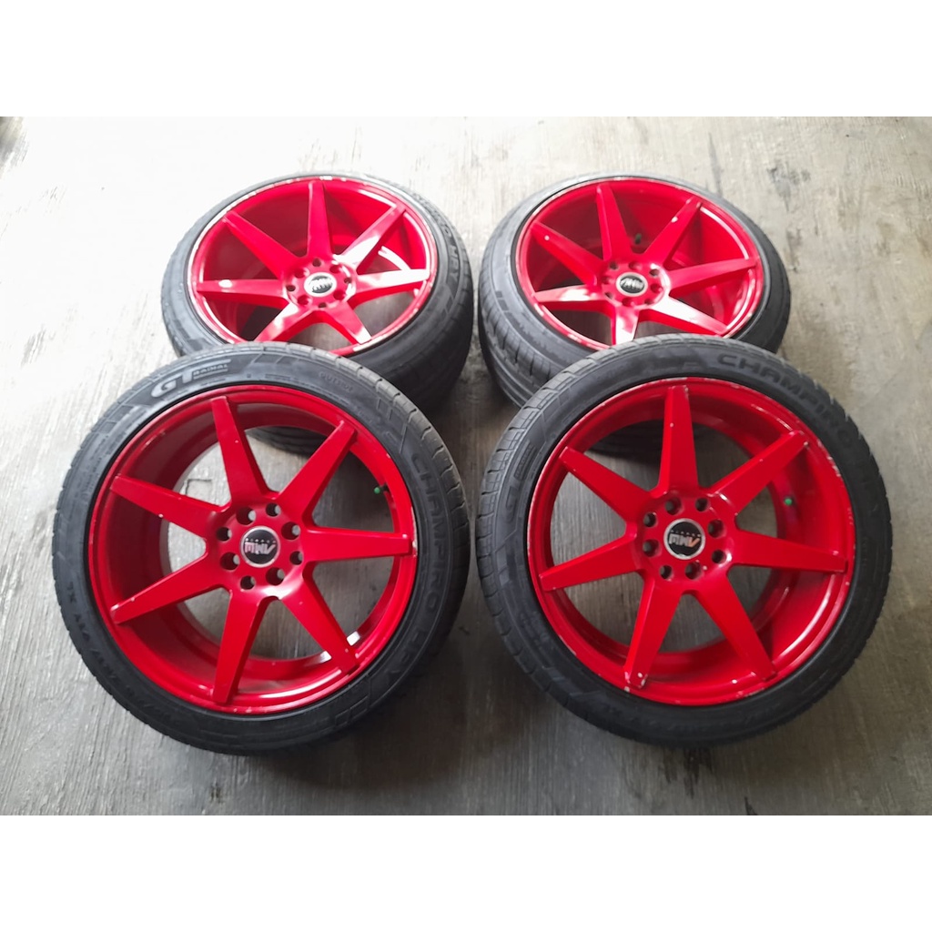 Velg untuk Vios jazz Mobilio Avanza Freed Ring 17 Bekas Model Amw Plus Ban