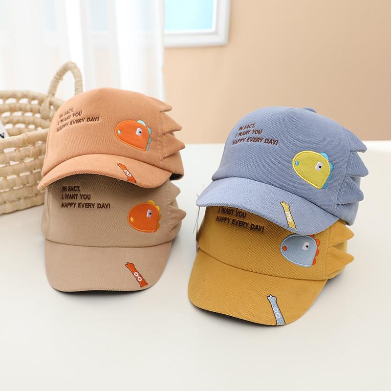 COD- Topi anak laki laki motif DINO FACT impor korea / topi premium anak laki laki lucu dan keren usia 1-3 tahun