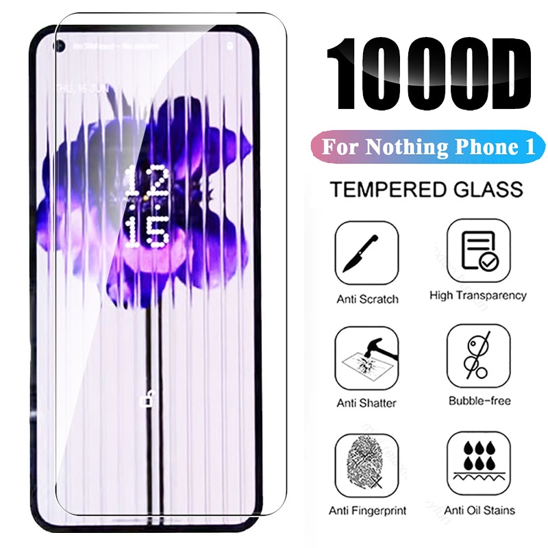 Pelindung Layar Tempered Glass 3D Curved HD 9H Anti Gores / Sidik Jari Untuk Handphone 1