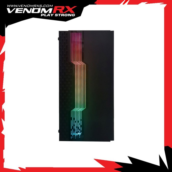 VenomRX Shinra M-ATX Acrylic RGB Strip 1x120mm RGB Fan