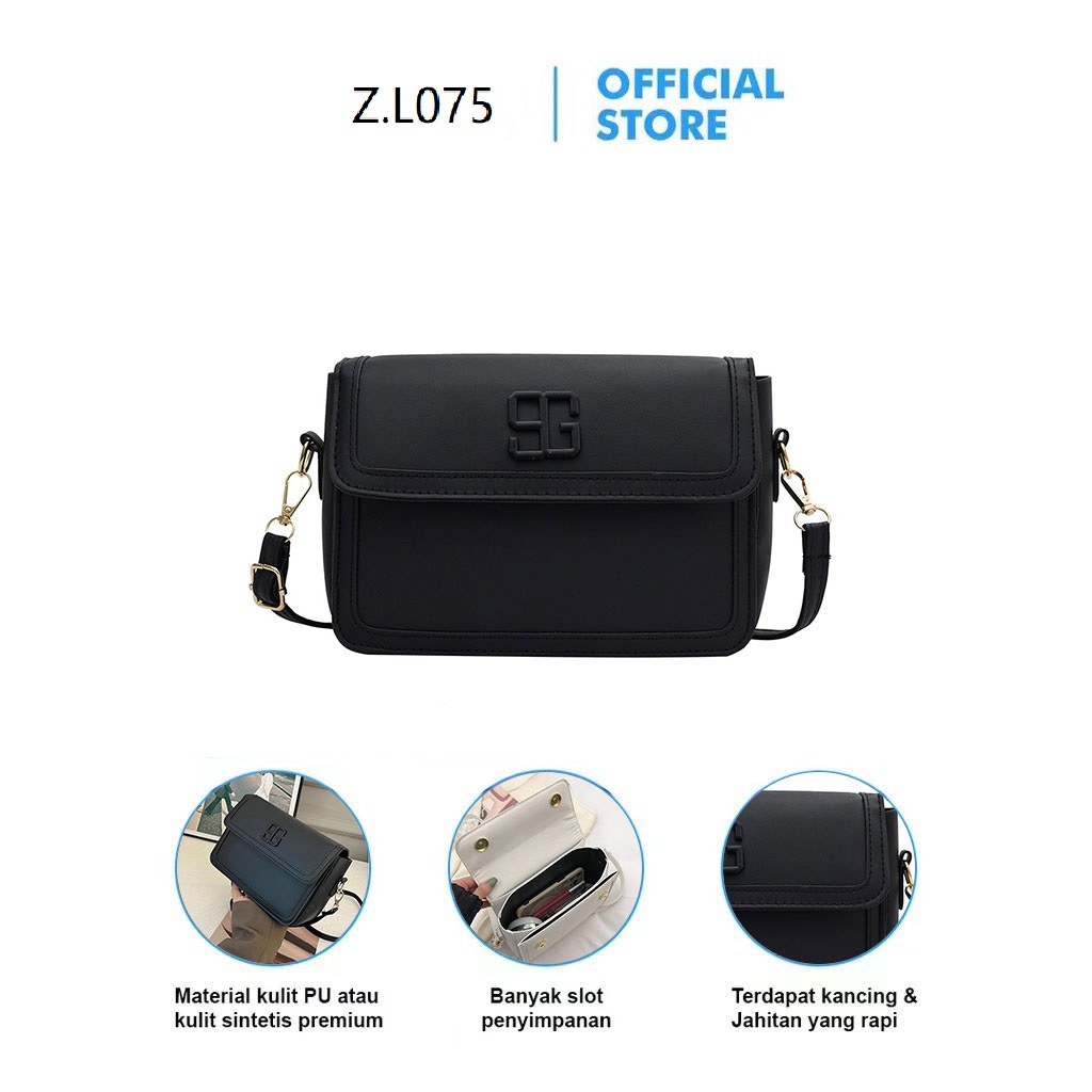 ASIN829 -Tas Selempang Bahu Wanita  Fashion T302 Tas ootd Tas Murah Slingbag wanita