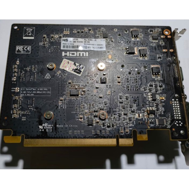 VGA AMD Radeon r7 250 HIS 2gb
