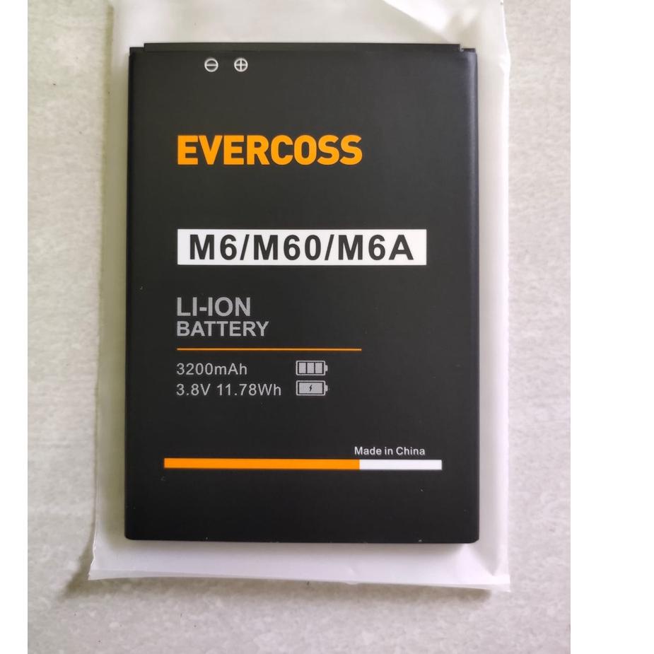 Selalu Baru--Baterai batre evercoss m60 ori original 100%