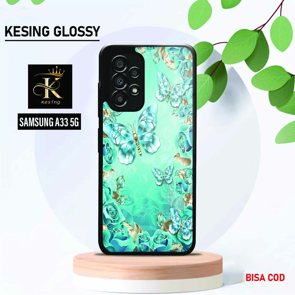 Case Samsung A33 5G - Hardcase Glossy Samsung ( KS52 ) - Softcase Samsung A33 5G - Fashion Case Sams