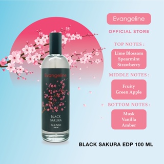 Image of Evangeline Parfum Wanita EDP Black Sakura 100ml