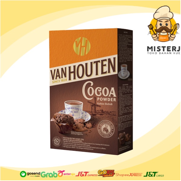 

Van Houten Cocoa Powder 165gr | Coklat Bubuk Van Houten