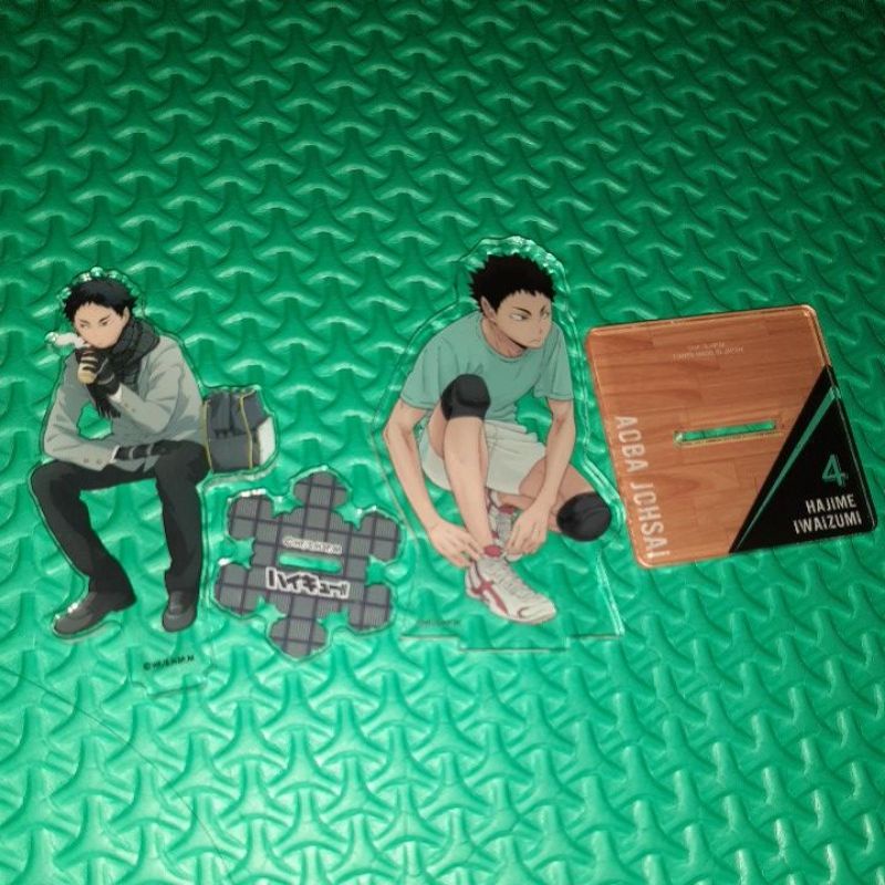 Standee Haikyuu Official Akaashi, Iwaizumi