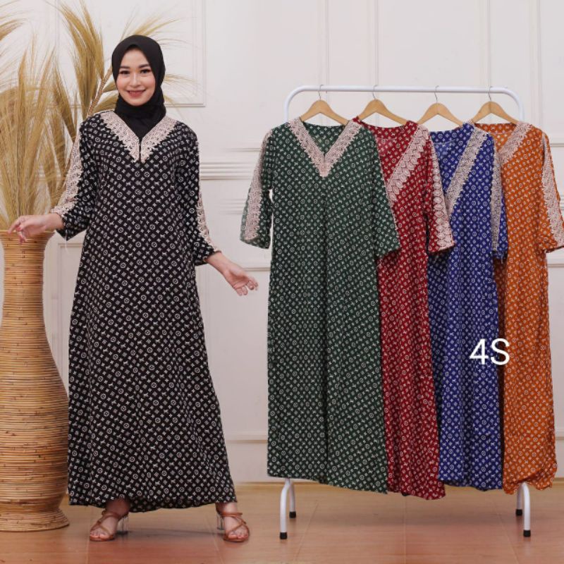 Paket Usaha Gamis Renda isi 3 - Longdress Renda