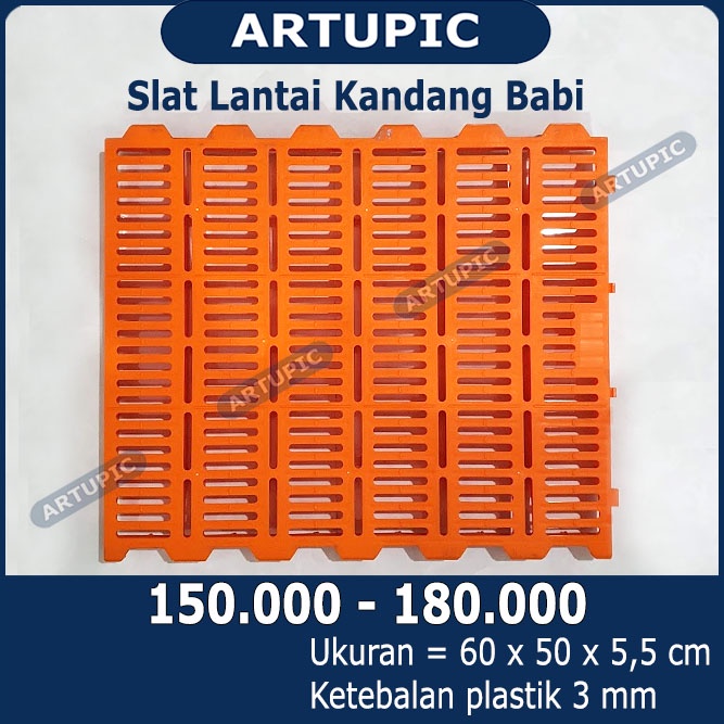 Slat Lantai Plastik Kandang Babi Artupic beli juga nipple nepel nipel babi