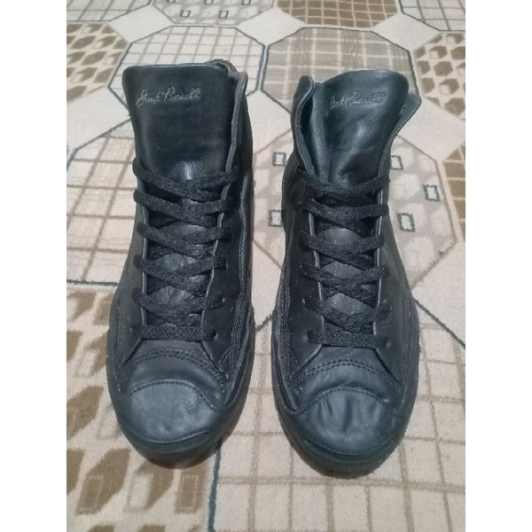 Converse Jack Purcell Black High Quilt Size 43