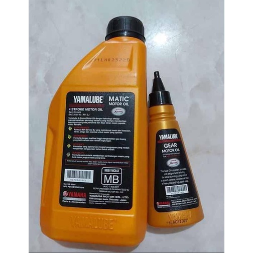 FLASH SALE ATS PAKET OLI YAMALUBE MATIC 800 ML DAN OLI GEAR YAMALUBE 100 ML