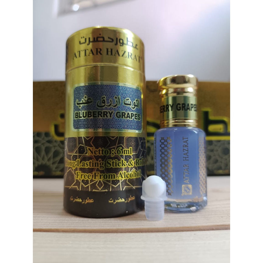 BLUEBERRY GRAPES 6 ML ORIGINAL MAKKAH BY ATTAR HAZRAT