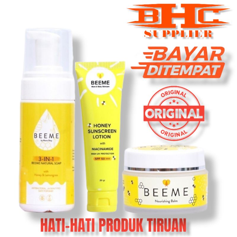Beeme Skincare Ibu Dan Anak / Baby Skin Care Balm Lotion Soap
