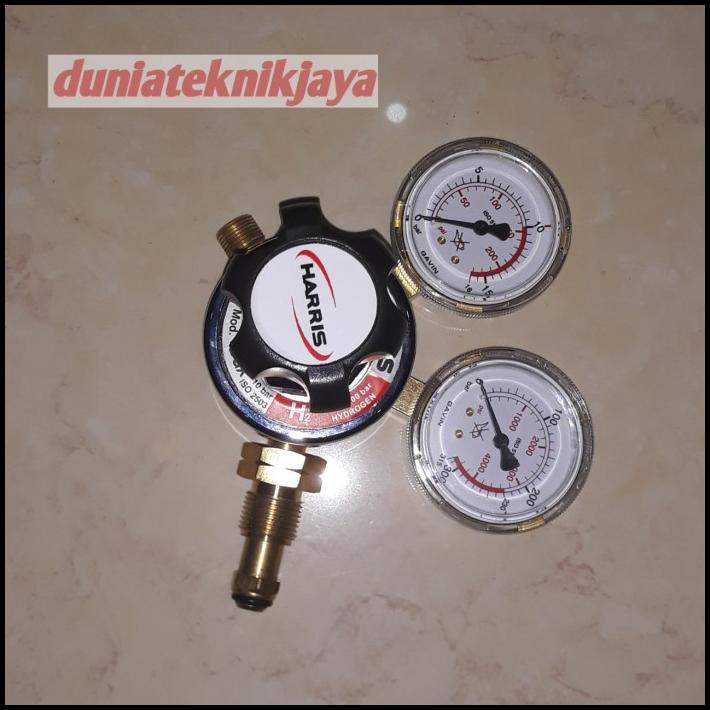 Regulator Hydrogen / Hidrogen 25Gx - 10 Bar Merk Harris Usa Original
