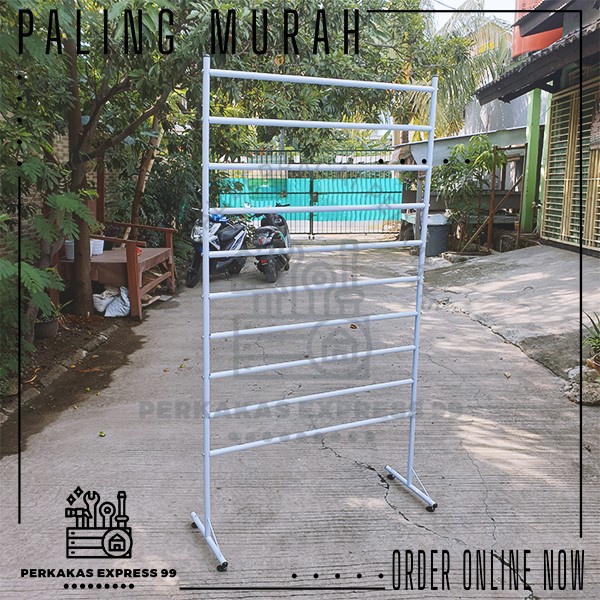 Rak gantungan Jilbab / Gantungan Kerudung / Gawang Hijab Phasmina BESI