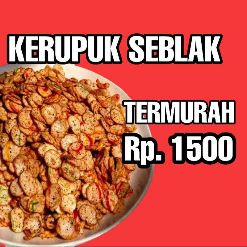 

kerupuk seblak