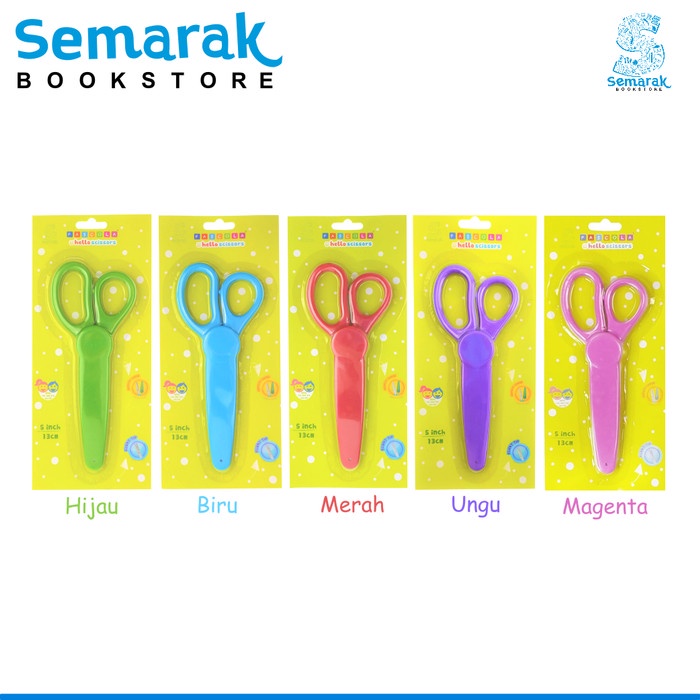 

Aman Gunting Pascola Hello Scissors - Ungu / Hijau / Biru / Merah / Magenta Murah