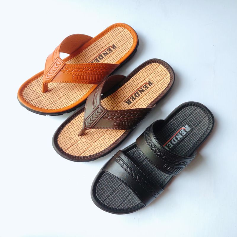 Sandal Pria Model Slip-On  Kuat Empuk Lentur (Roy 03)