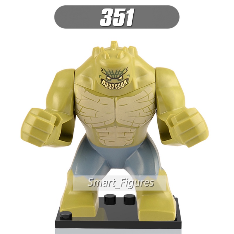 Hulk Minifigures Korg Thanos Killer Croc Dr Lizard Action Figure Marvel Ukuran Mini 8cm Untuk Koleksi