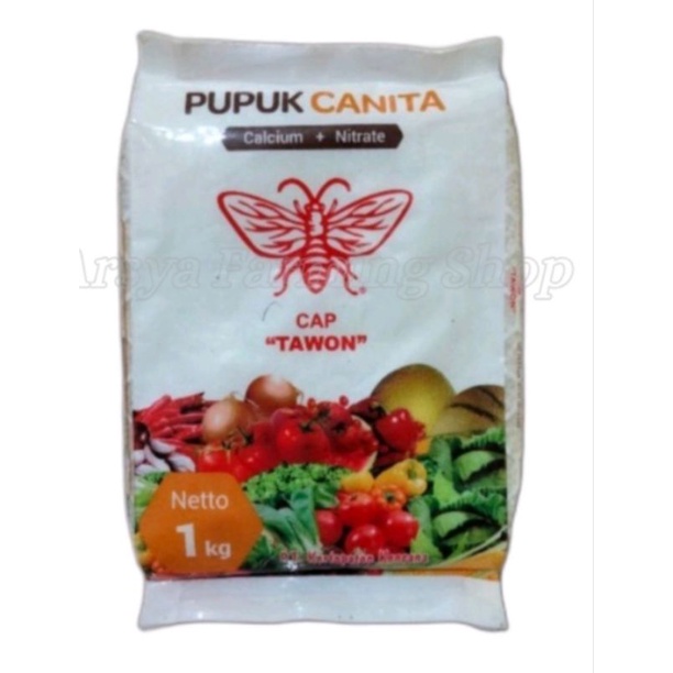 Pupuk CANITA / KALSIUM NITRAT CAP TAWON 1KG,