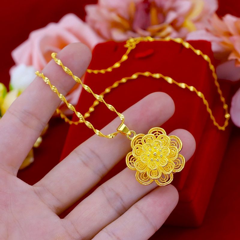 KALUNG SET LIONTIN BUNGA KENDARI