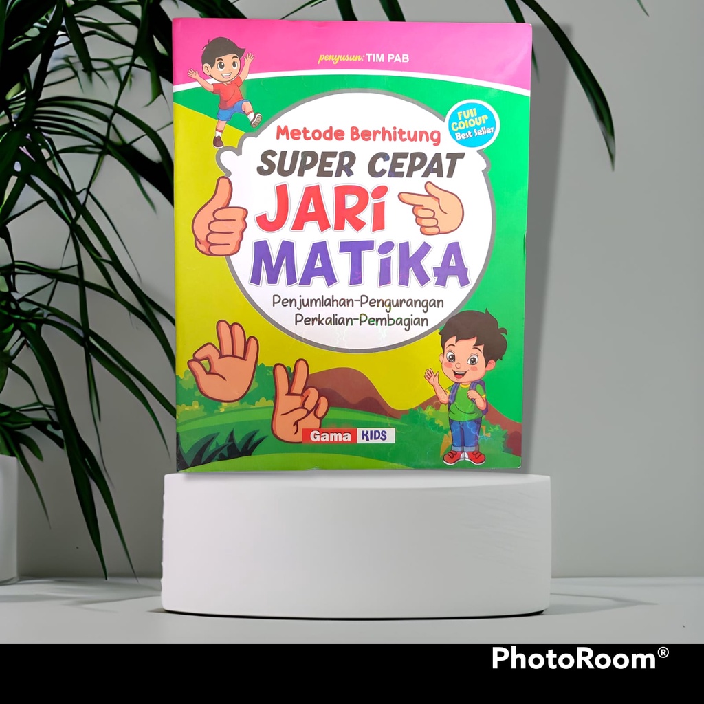 PAUD : Metode Berhitung Super Cepat JARIMATIKA-Buku Belajar Full Color
