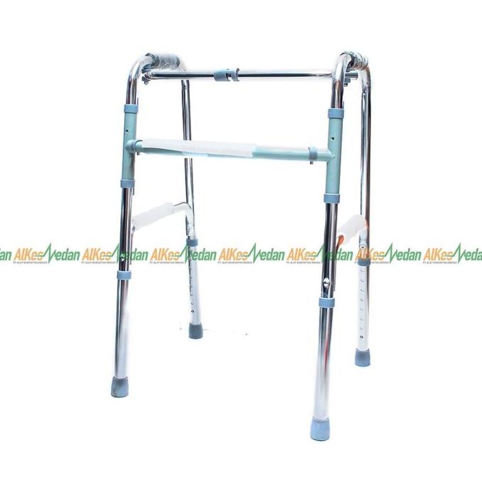 WALKER ALAT BANTU JALAN THERAPY TONGKAT ORIGINAL GEA ALUMINIUM PREMIUM