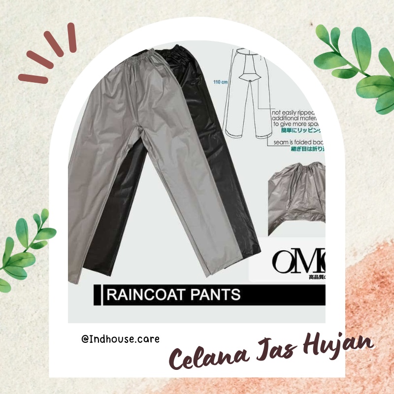 CELANA JAS HUJAN KARET