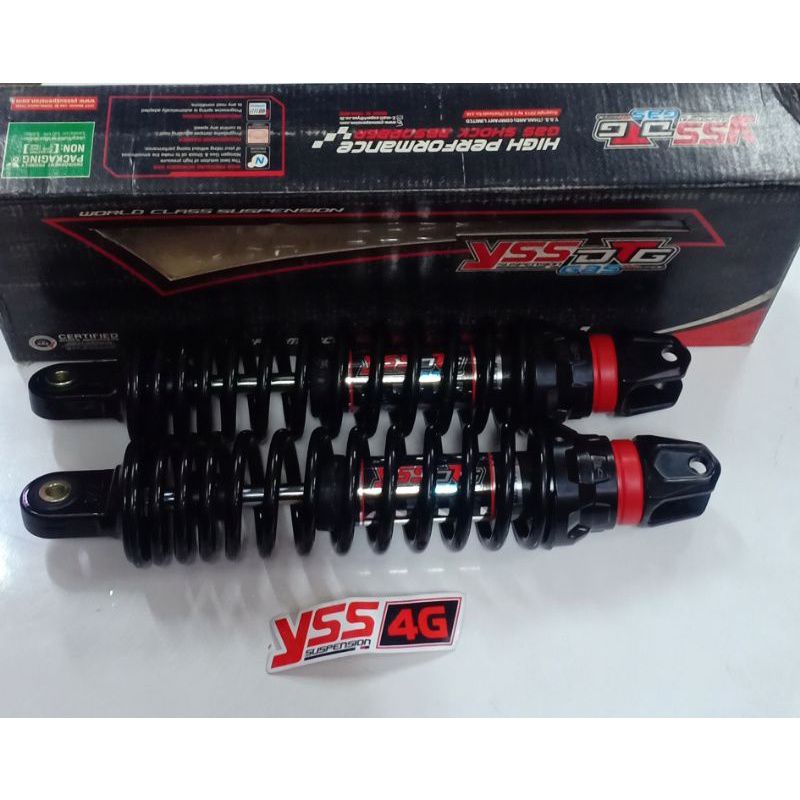 SHOCK/SHOK BELAKANG YSS DTG GAS ORIGINAL BLACK SERIES NMAX NEW/AEROX OLD/AEROX NEW 155
