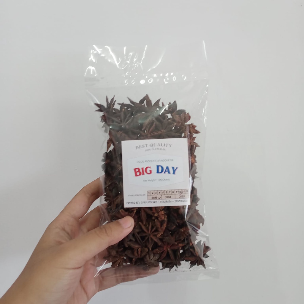 

PEKAK/STAR ANISEEDS/BUNGA LAWANG 100GR