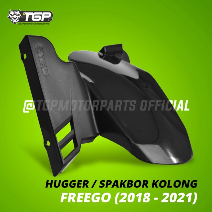 Spakbor Kolong Hugger Freego Yamaha Gear Gravis 125 Variasi TGP Hitam ORI