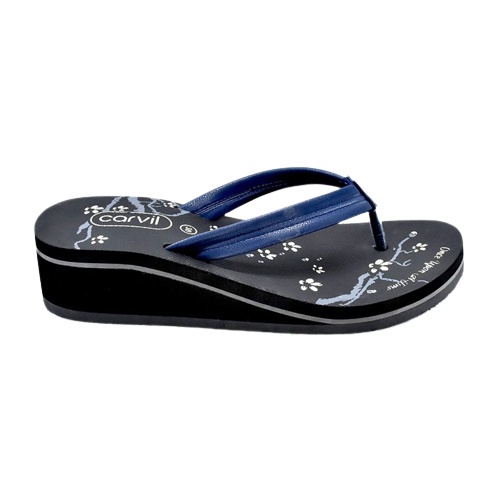 Sandal Japit Wedges Carvil Teresa - L | Katrina - L Sandal Wedges Carvil Wanita