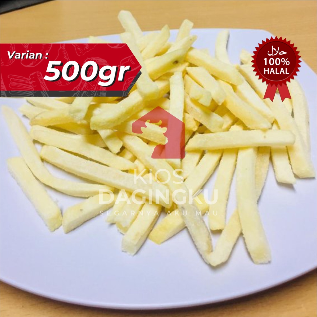 

French Fries / Kentang Goreng SHOESTRING @500gram