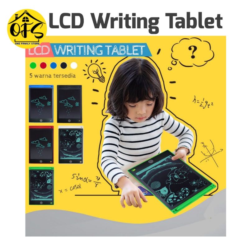 LCD Writing Tablet 8.5 INCH / Papan Tulis anak dan Dewasa