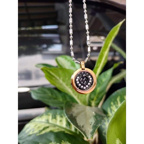 Kalung kesehatan mini heart gold mci