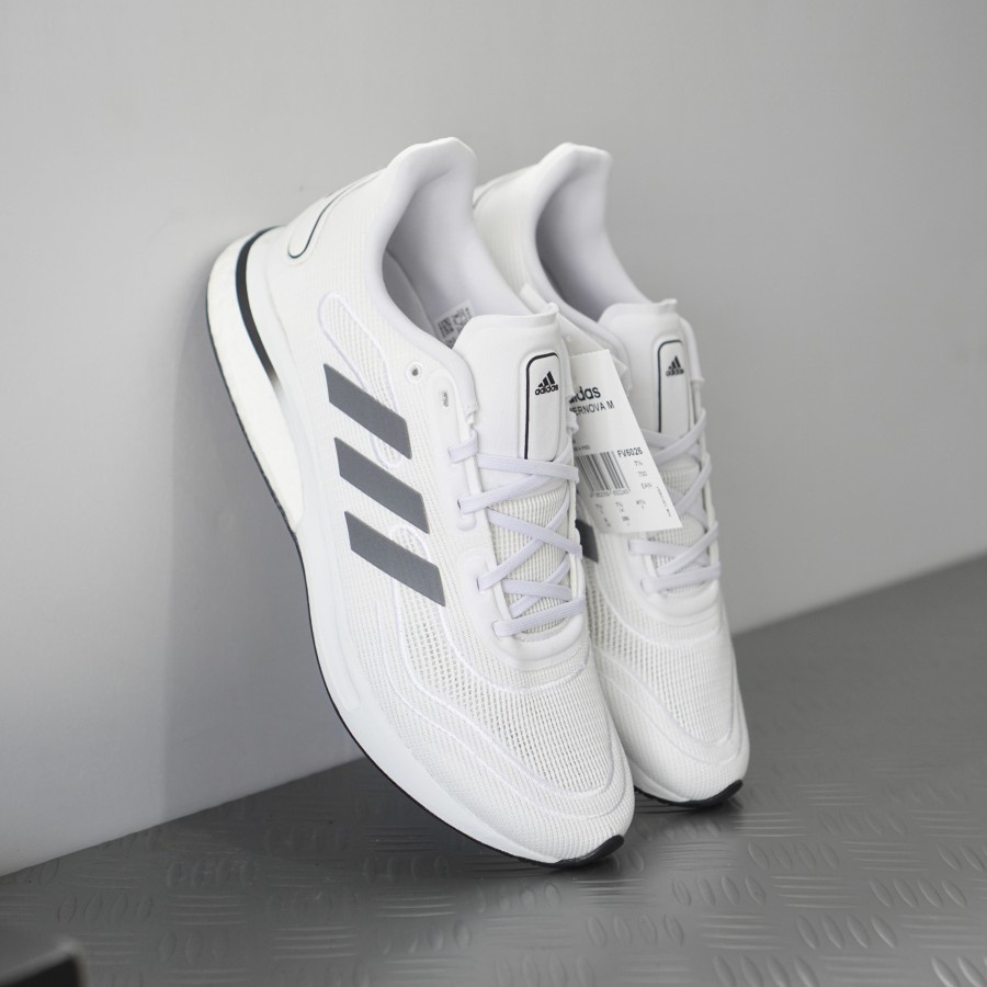 Sepatu Running Adidas Supernova M White FV6026 Original BNIB