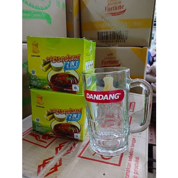 

TEH DANDANG 2IN1 2 Gratis gelas centel (teh celup Jasmine+gula tebu)